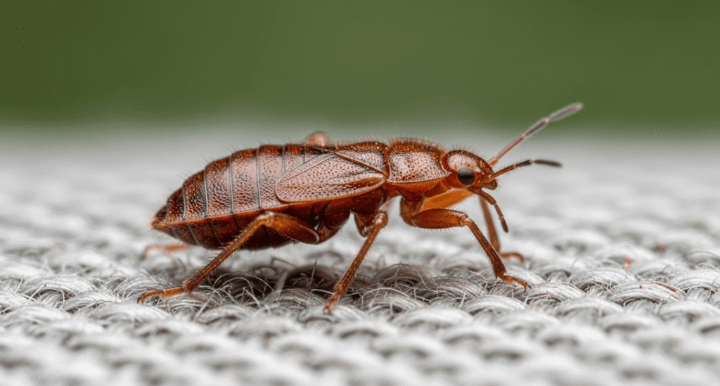Clean and safe bedroom after professional bed bug removal service